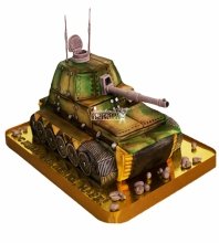 3D торт танк