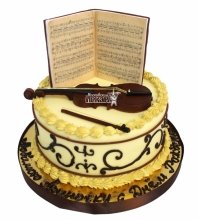 Торт скрипка 