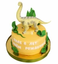 Торт динозавр 