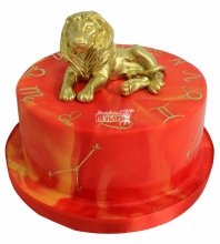 Торт знак зодиака лев 