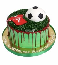 Торт футбол для мальчика 