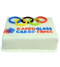 Корпоративный торт для Карбо Гласс