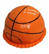 3D Торт баскетбольный мяч