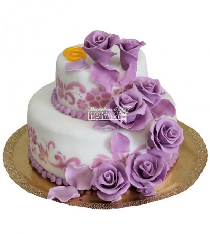 №205 Свадебный торт классический