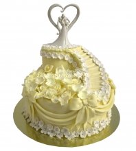 Свадебный торт классический 