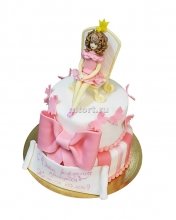 Детский торт принцесса