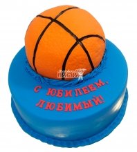 Торт с баскетбольным мячом