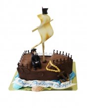 3D Детский торт пиратский