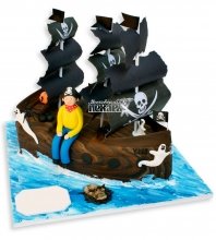 3D Детский торт с пиратом