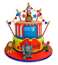 Детский торт цирк