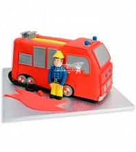 Детский торт пожарный