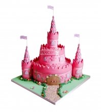 3D Торт замок