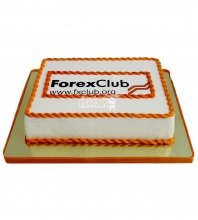 Корпоративный торт для Forex Club