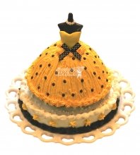 Торт платье