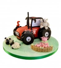 3D Торт трактор