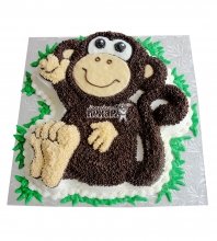 3D Торт обезьянка