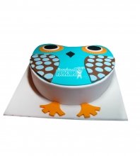 Торт 3D сова