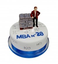 Корпоративный торт для "MBA"