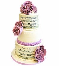 Свадебный торт музыкальный