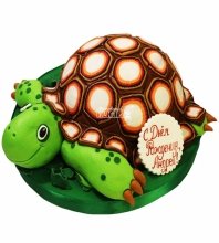 3D торт черепаха