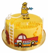 Торт пожарному