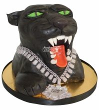 3D торт пантера