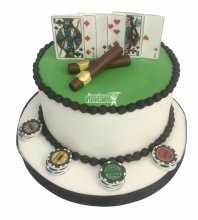 Торт для брата покер