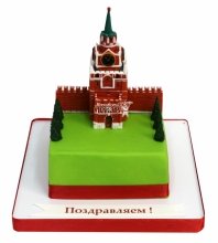 Торт кремль 