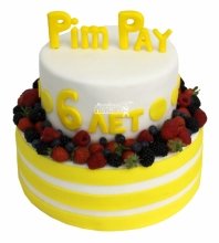Корпоративный торт для PINPAY 