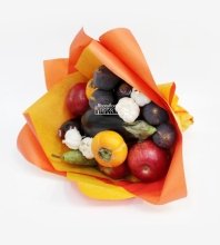 Букет с овощами и фруктами