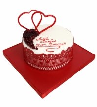Торт на годовщину свадьбы 40 лет