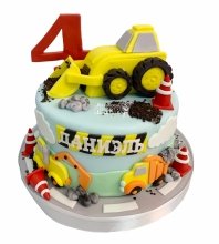 Торт трактор для мальчика 