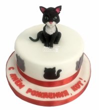 Торт кошка  
