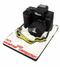 3D торт фотоаппарат  