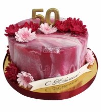 Торт на 50 лет женщине 