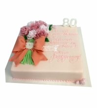 Торт женщине на 80 лет 