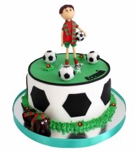 Торт для мальчика футбол 