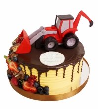 Торт с трактором мальчику 