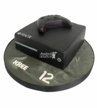Торт XBOX на 12 лет 