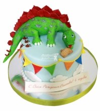 Торт динозавр 