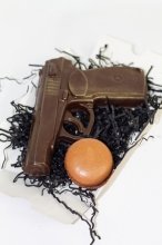 Шоколадный набор Пистолет и макаруни