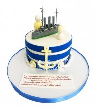 Торт моряку
