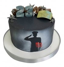 Торт на 23 февраля