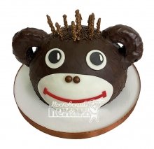 Торт обезьяна 3D