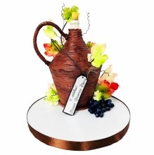 Торт кувшин вина 3D