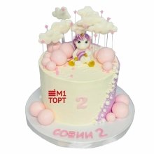 Торт с единорогом