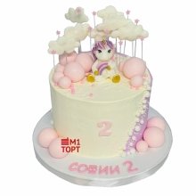 Торт с единорогом