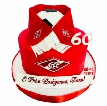 Торт ФК Спартак Москва