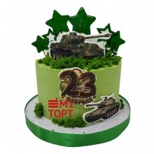 Торт на 23 февраля