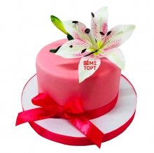 Торт с цветком